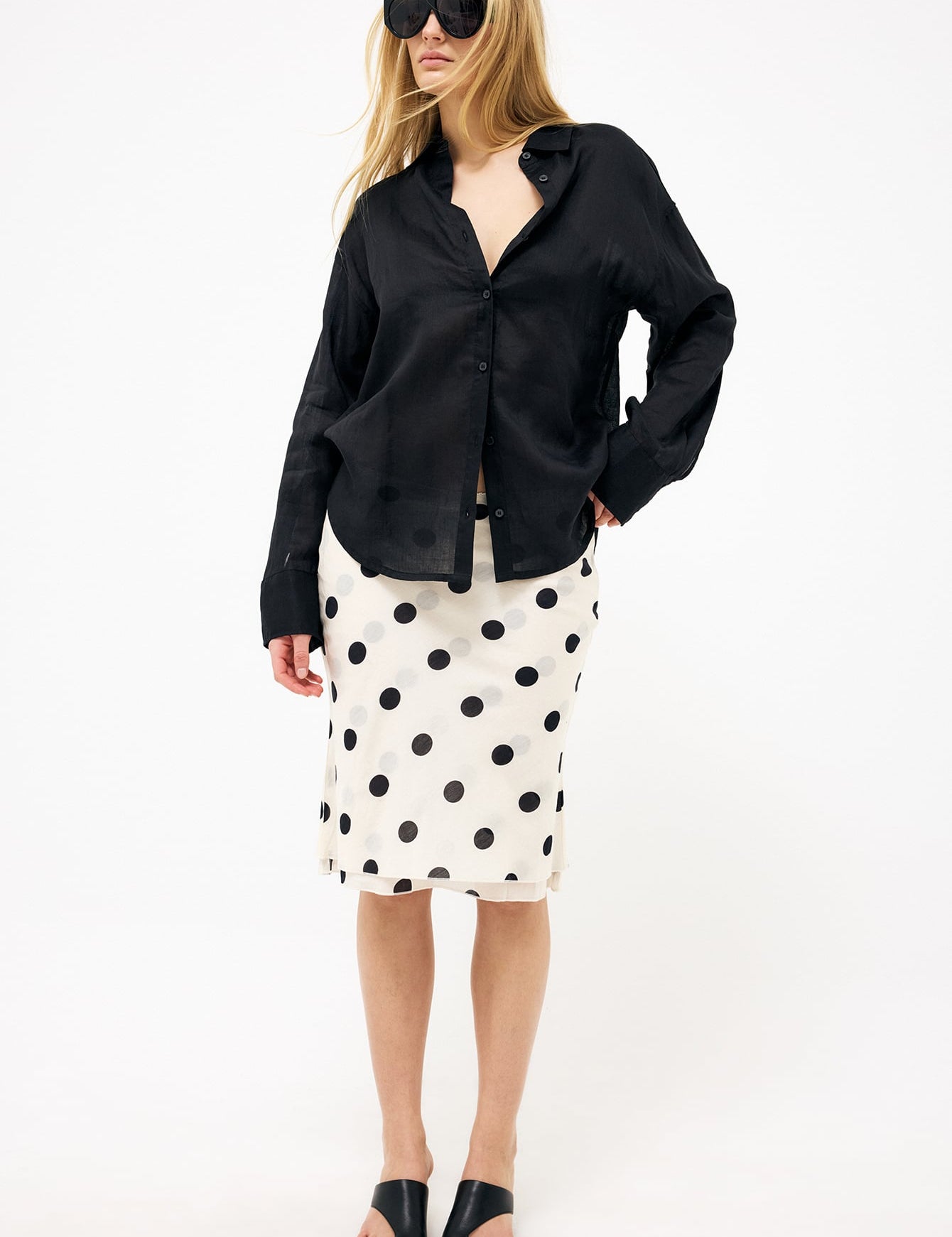 Lage taille midi rok - casualchique voor elke dag