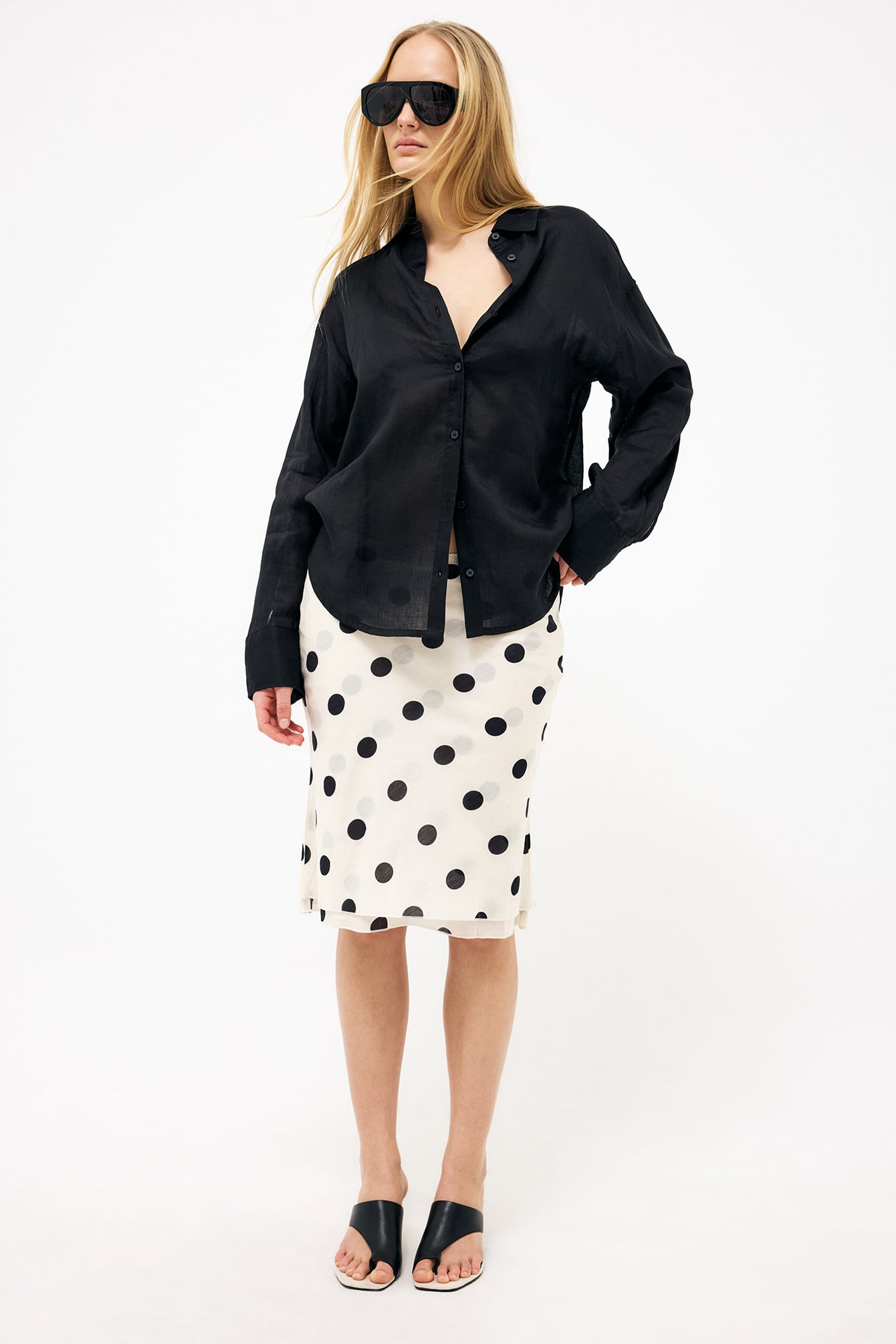 Lage taille midi rok - casualchique voor elke dag