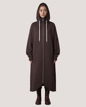 Lange Zip Hoodie Fleece — Maxi-Lengte Modest Hoodie | RUUQ