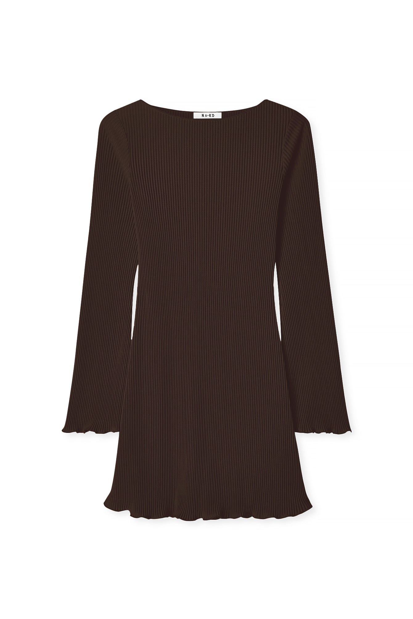 Plissé Mini Jurk - Elegante Klaslokaal Chic