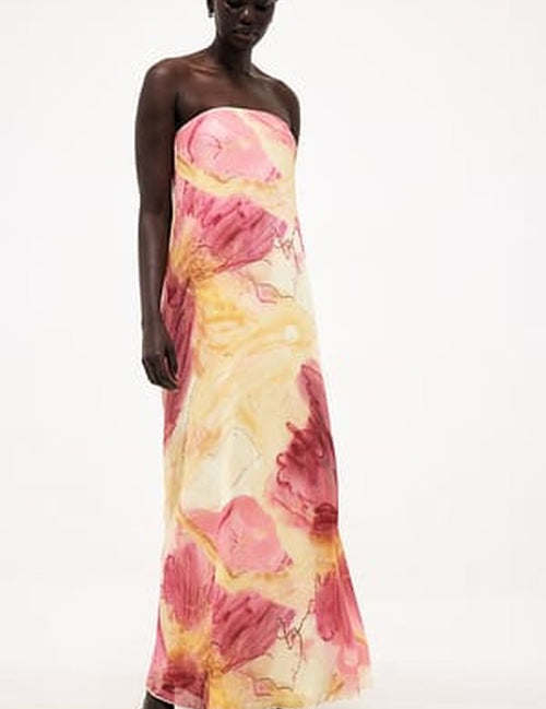 Geplisseerde Maxi Tube Jurk – Elegant & Strak Gesneden