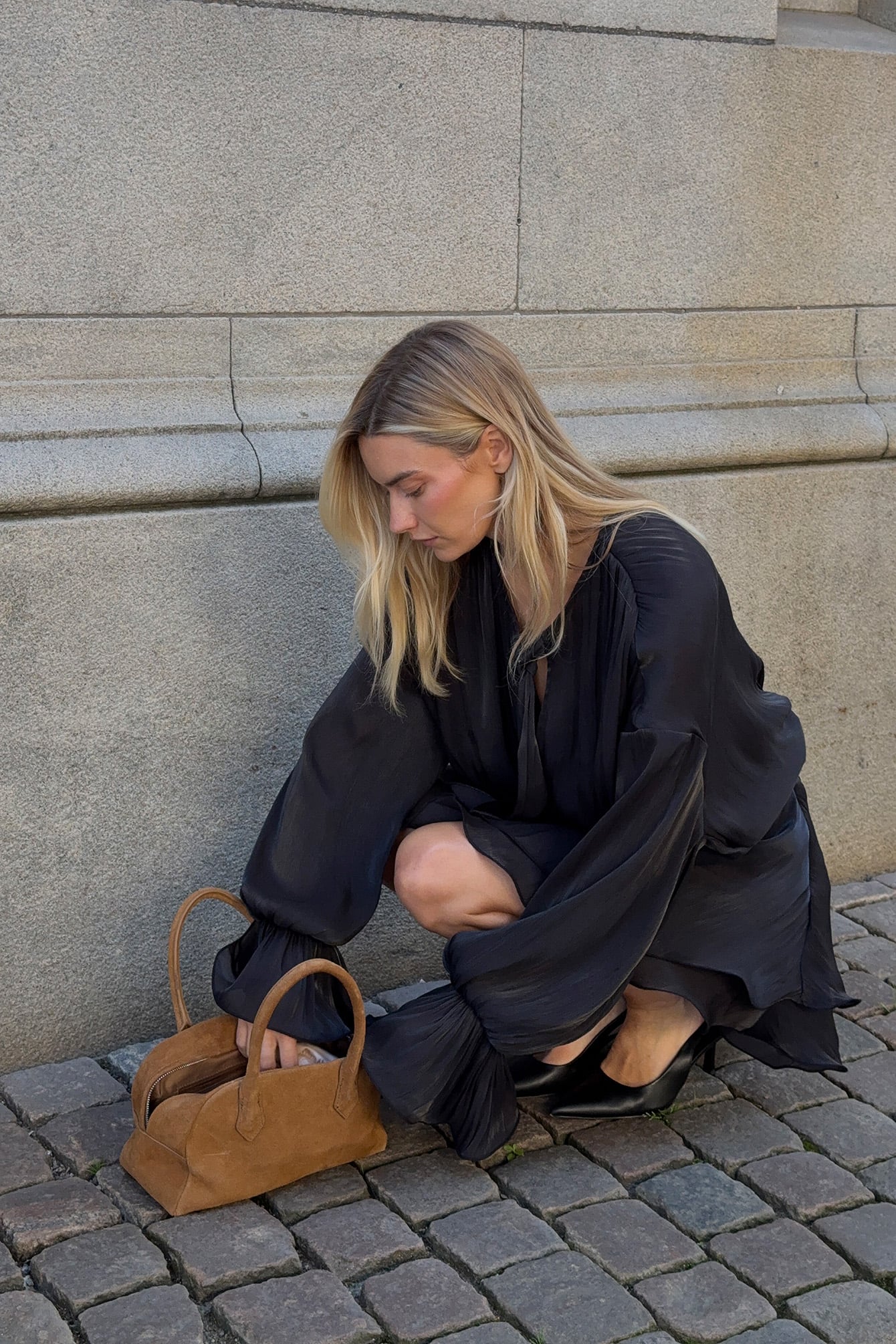 Ruched Mini Jurk met Volant - Elegantvouwdetail