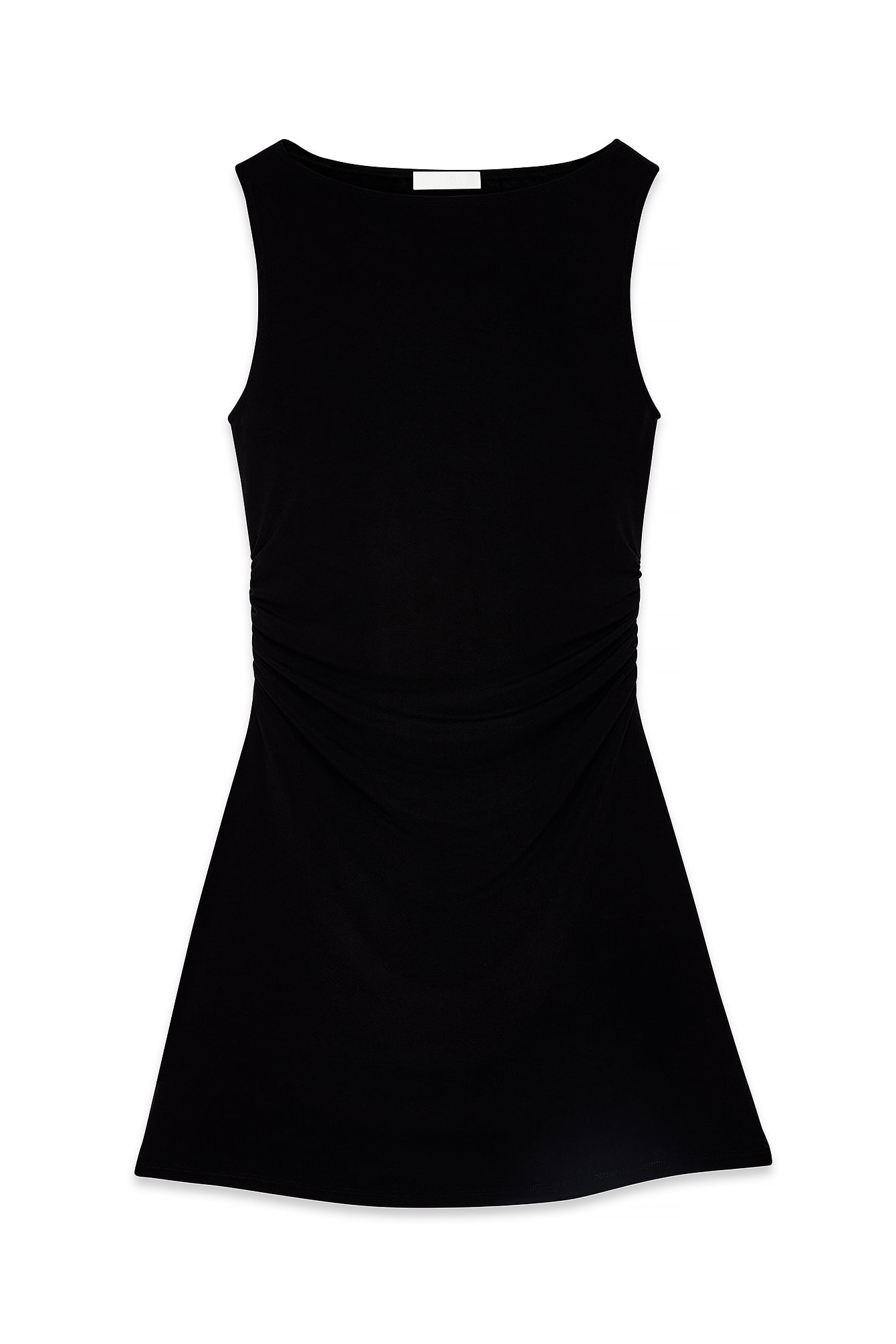 Mouwloze Jersey Minirok - Zomerse Basic in Zwart