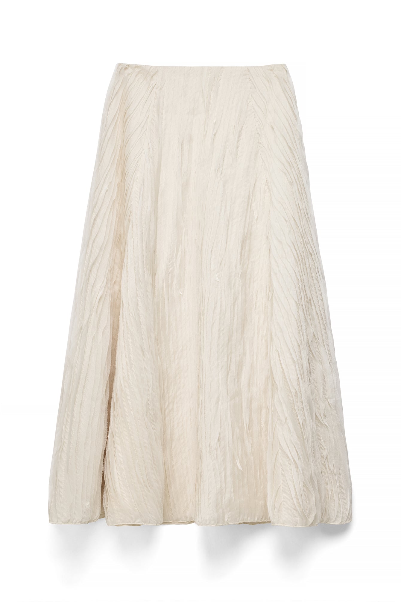Textured A-Lijn Maxi Rok - Elegante Zomerstijl
