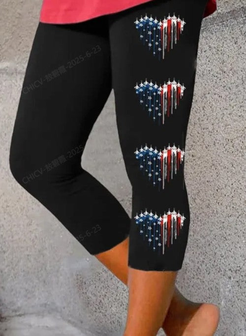 Katoenen Capri Broek met Elastische Taille - Zomer