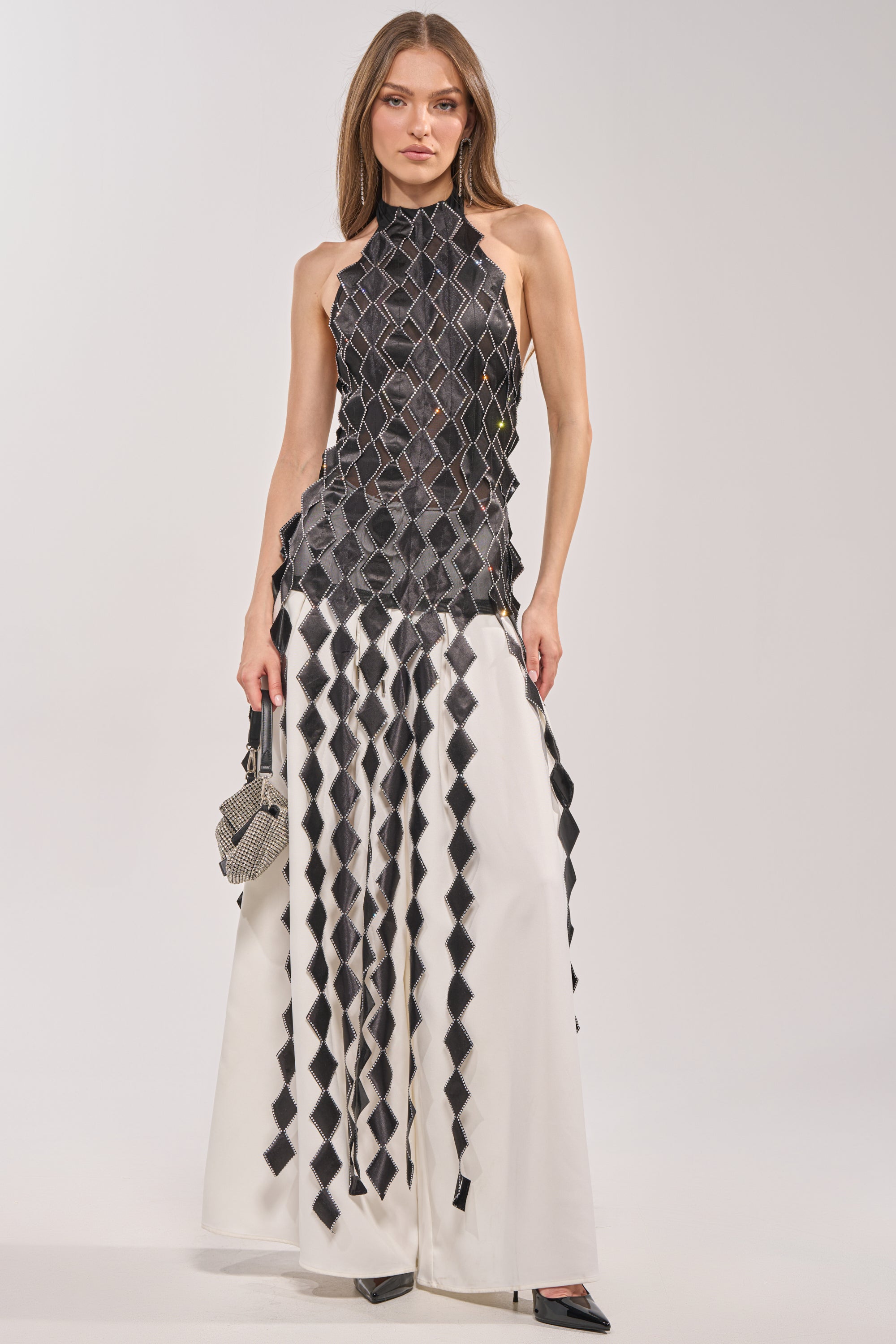 Elina Satijnen Top – Elegante Blouse voor Elke Gelegenheid